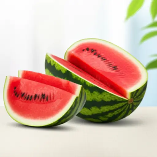 这个西瓜非常甜，夏天吃特别解渴。