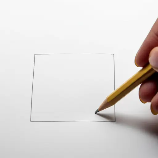 先画一个正方形。