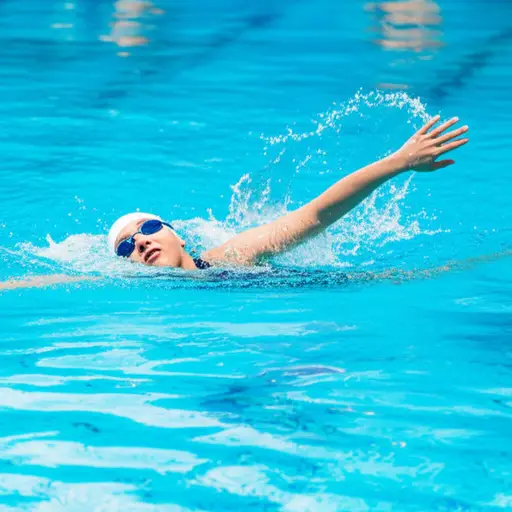 游泳是一项很好的运动。