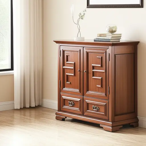 这件家具以其高质量和耐用性而闻名。