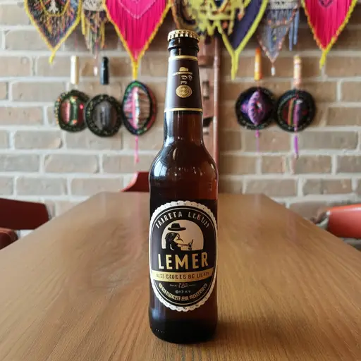 这种啤酒是在墨西哥酿造的。