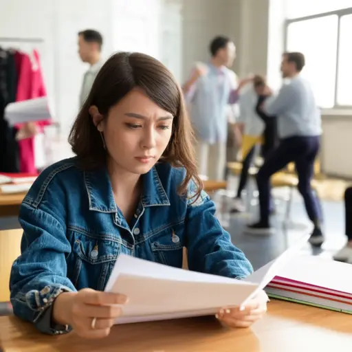她在大学学习戏剧。