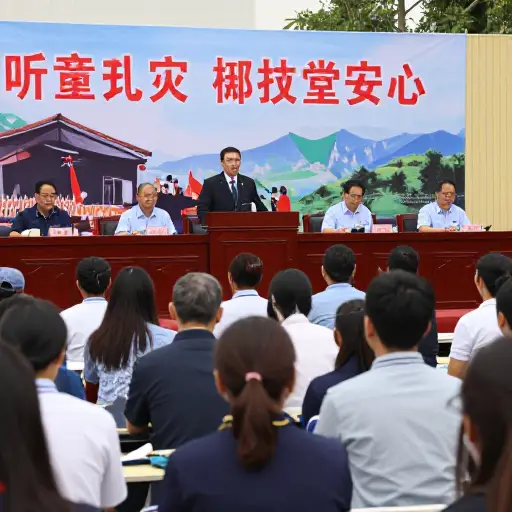 政府发起了一项运动，向公众呼吁志愿者协助救灾工作。