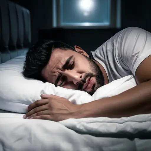 他经常做同一个反复出现的噩梦。