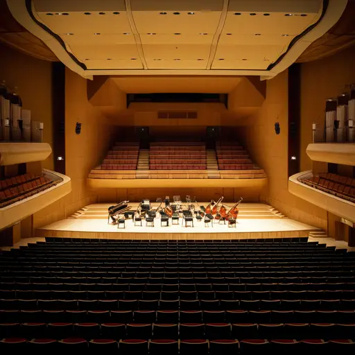 我们几乎不去听音乐会。