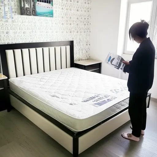 我要买张新床，因为旧的坏了，而且（更重要的是）它本来就不太舒服。