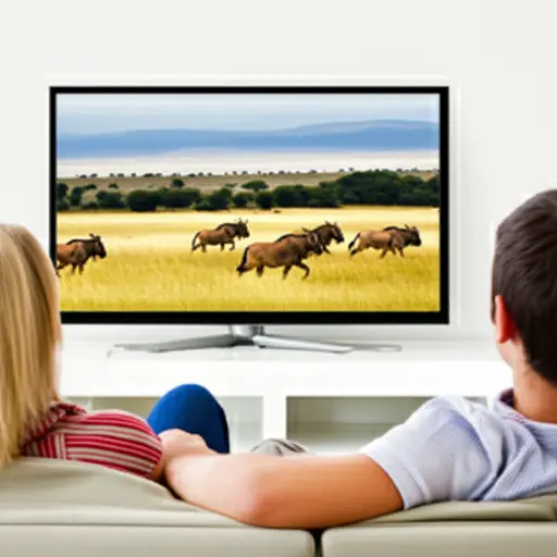 我喜欢看关于自然世界的纪录片。