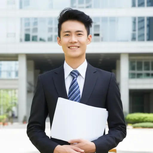 我必须去参加一个工作面试，我很期待。