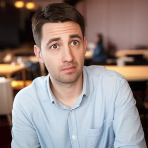 他表现得好像以前从未见过我一样。