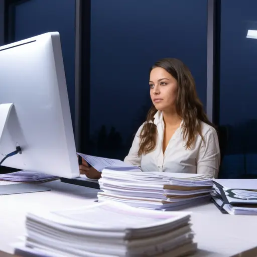 她花了数周时间协助准备这份详细的报告。