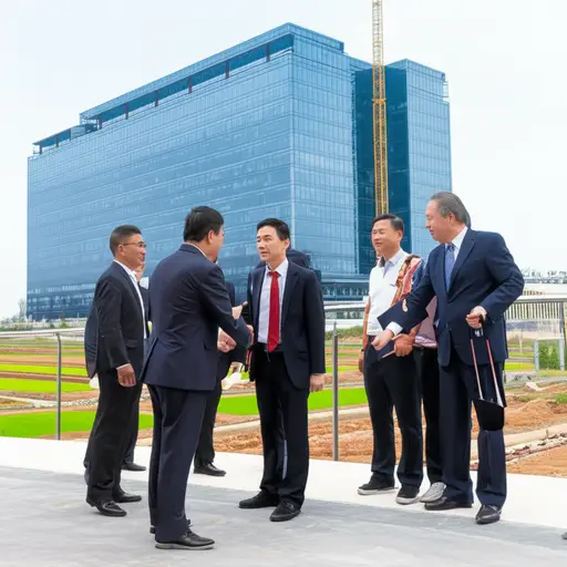 我们公司资助了一个农村地区的发展项目。