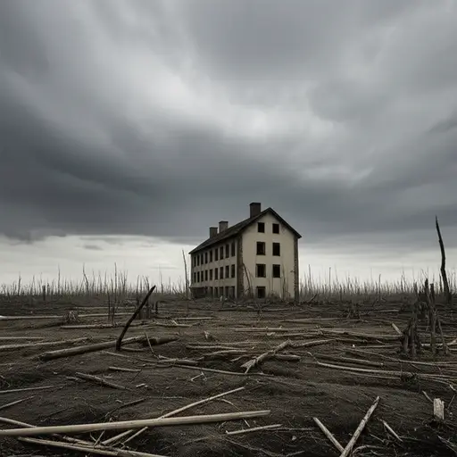 玛丽必须搬到一个在光秃秃且荒凉的沼泽地上的不吸引人的地方，叫做 Jamaica Inn。
