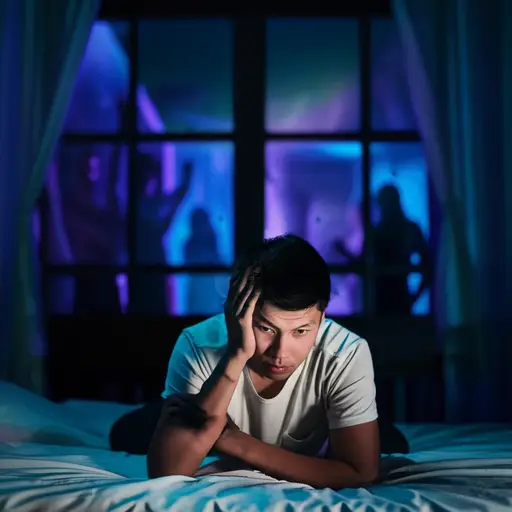 邻居派对的吵闹声真的让我很烦。