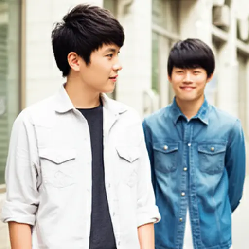 他确信那是他的朋友。