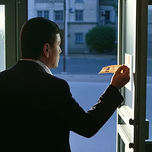 他明天可能会带着钱回来，但我非常怀疑。