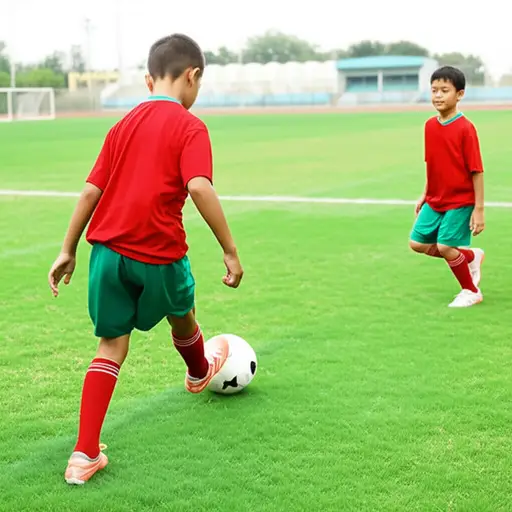 他把球传给了我。