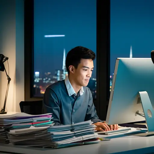 尽管这份工作要求很高，但我很享受。