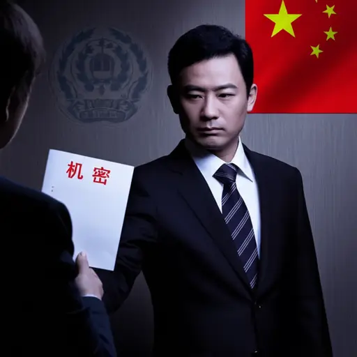 他出售了可能损害我们国家安全的信息。