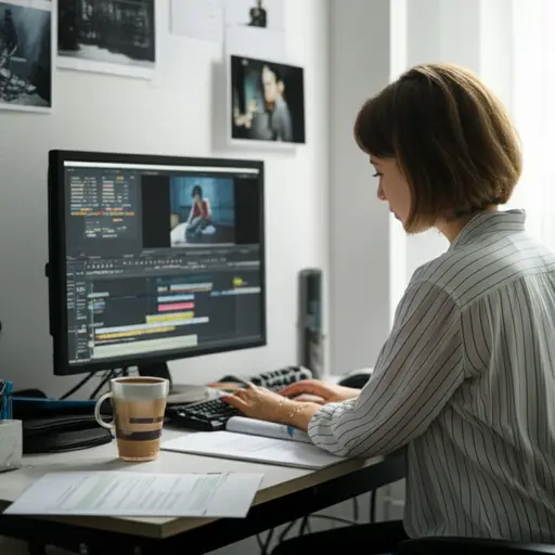 这部电影讲述了一位年轻的电影导演努力完成其处女作的故事。