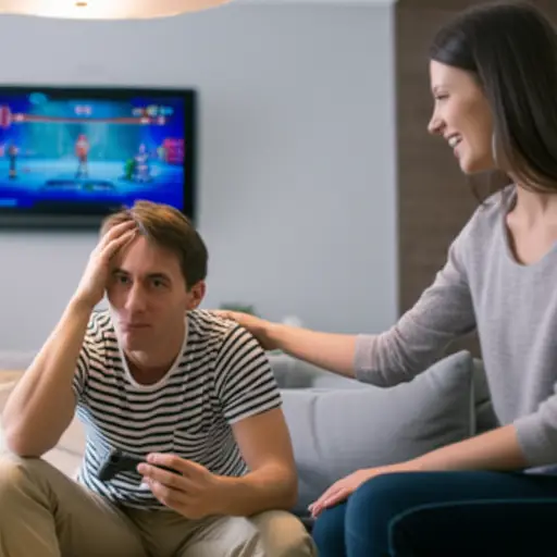 别为那个游戏生气了，只是个游戏而已。