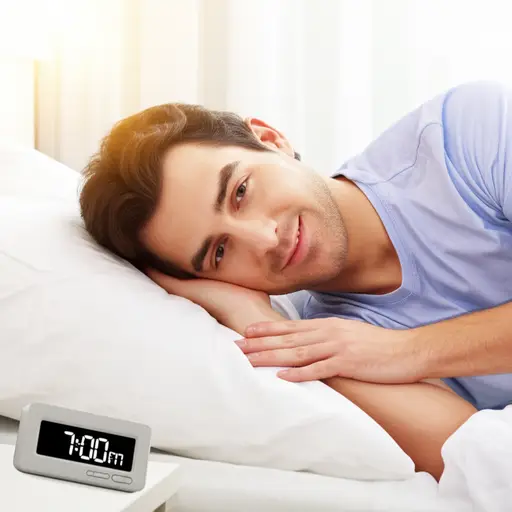 如果你早点睡着，早上会感觉精神焕发。