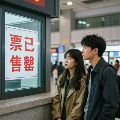 对了，我们本应该早点订票的。
