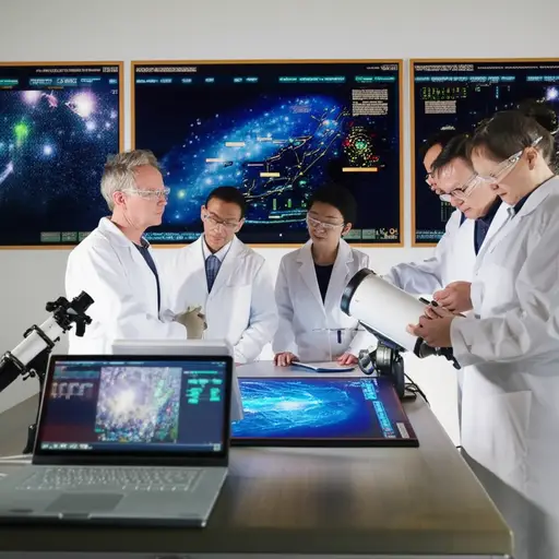 科学家们正试图理解宇宙是如何形成的。