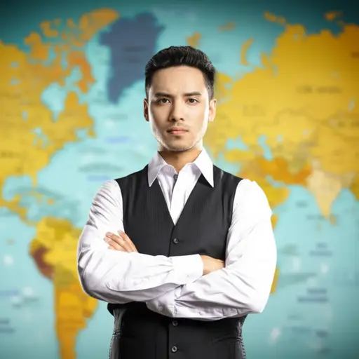 他没有透露他的国籍。