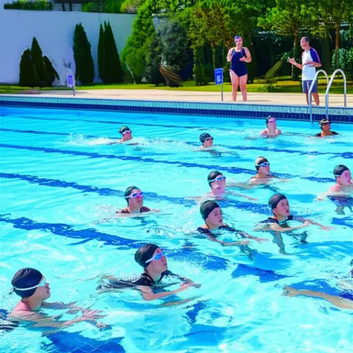 游泳在我学校是必修的。