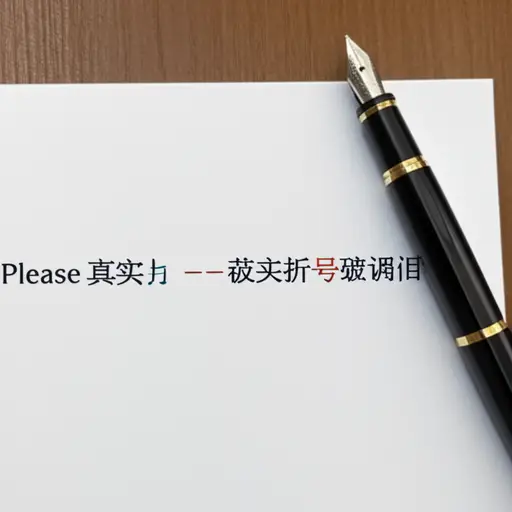 她使用破折号在句子中间添加强调——就像这样。