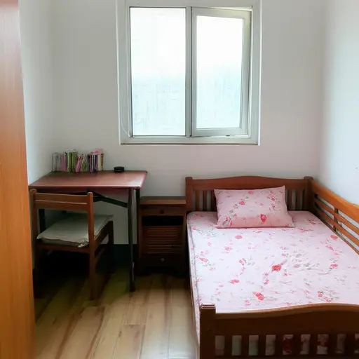 这是你的房间——恐怕有点小。