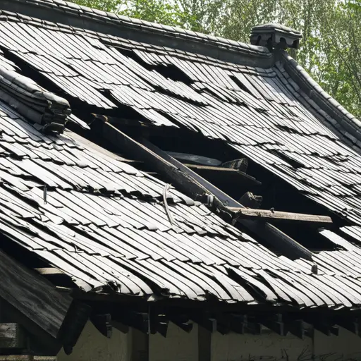 屋顶需要大修。