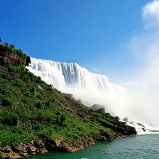 看到尼亚加拉瀑布是一次难忘的经历。