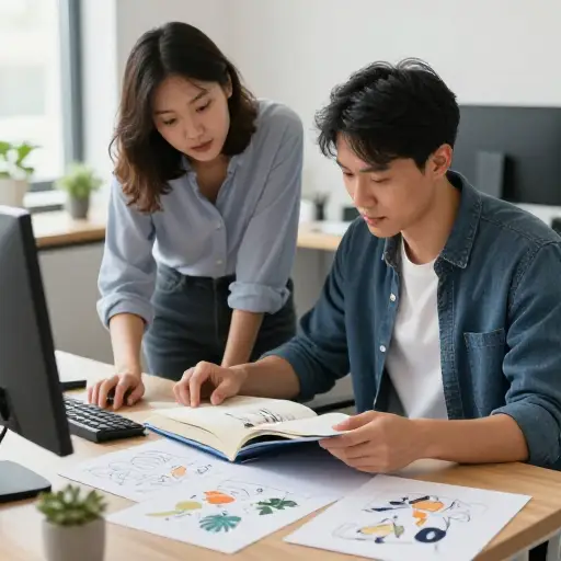 你将需要协助编辑为这本书选择插图。