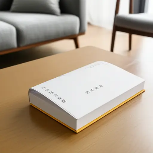 我的书在咖啡桌上。