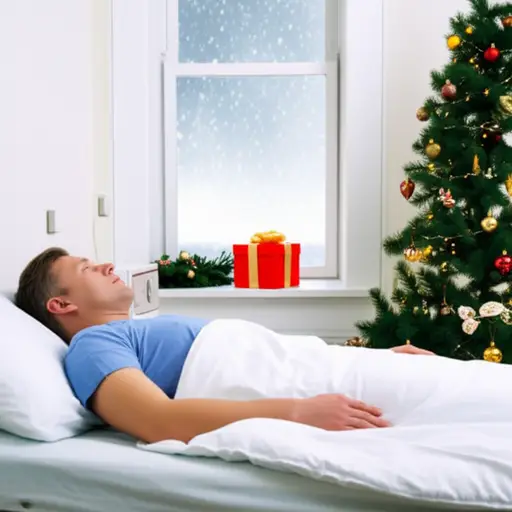 他去年冬天生病了，就在圣诞节前去世了。