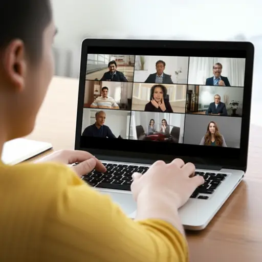 如果我迟到了，可以通过视频通话在场吗？