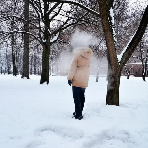 现在外面很冷。