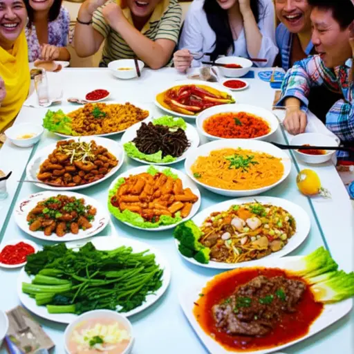 那顿饭真的很美味。