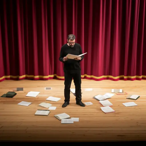 剧院的艺术总监为新一季选择了一部富有挑战性的戏剧。