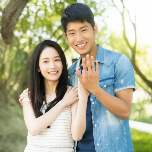 黛比和克里斯刚订婚了。