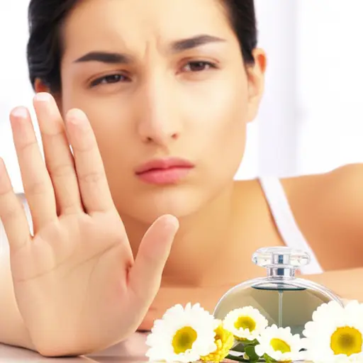 我不喜欢味道太浓的香水。