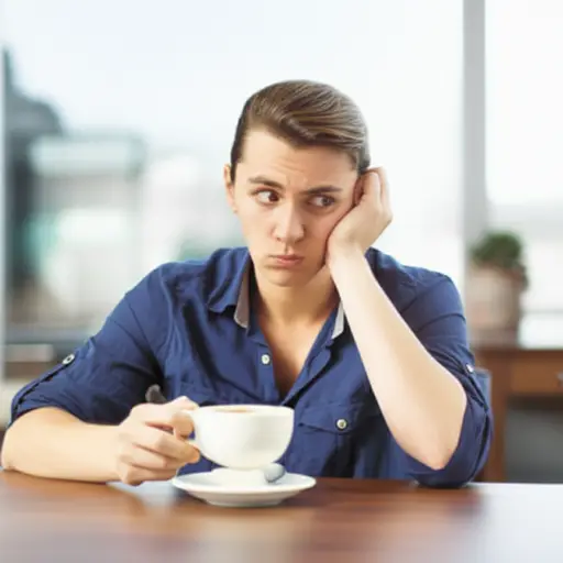 自从我来到这里，还没喝过一杯像样的咖啡。