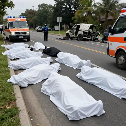 十二个人在事故中死亡。