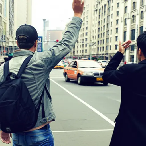 我们打个车去那里更快。