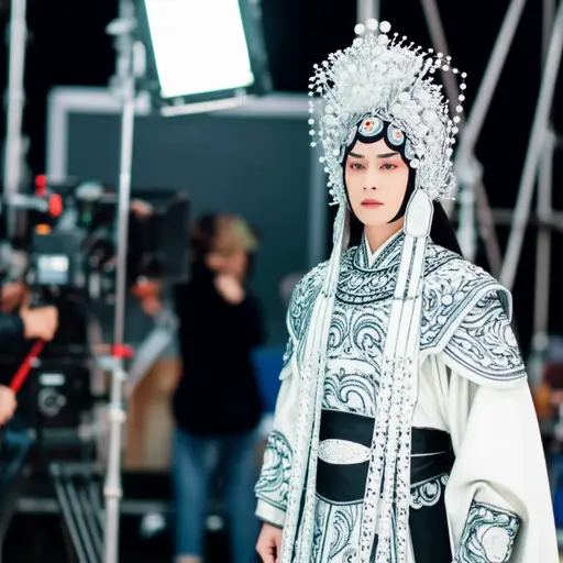 这位演员在电影中扮演英雄的角色。