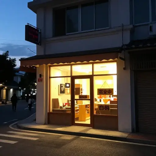 商店一直开到晚上八点。