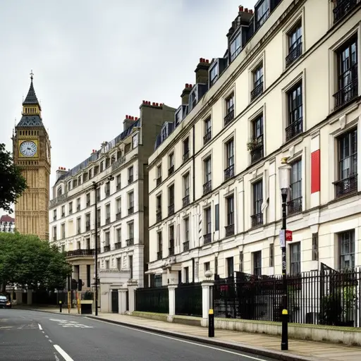 伦敦地区的房子非常贵。