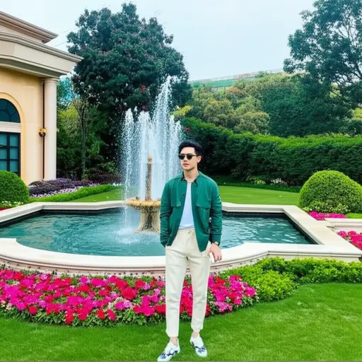 他来自一个富裕的家庭。