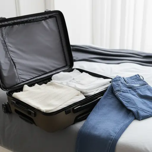 我们明天一早就要离开，所以你最好今晚打包。